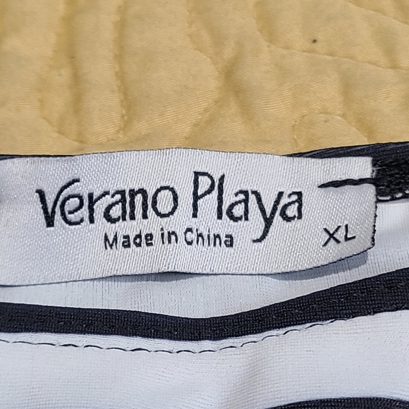 Verano Playa striped bikini bottoms size XL - Picture 2 of 5